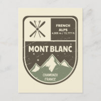 Mont Blanc Französische Alpen Chamonix Frankreich