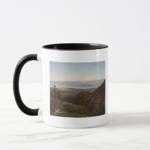 Mont Blanc gesehen von Heiligem-Cergues, 1869 Tasse