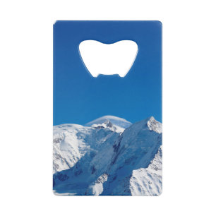 Mont-Blanc-Massiv Geldbeutel Flaschenöffner