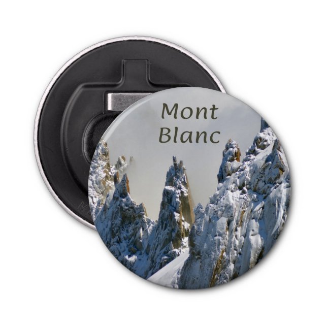 Mont Blanc Monte Bianco Flaschenöffner (Vorderseite)
