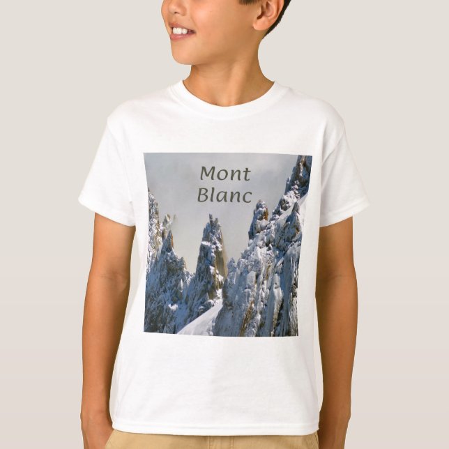Mont Blanc Monte Bianco Monte Brè T-Shirt (Vorderseite)