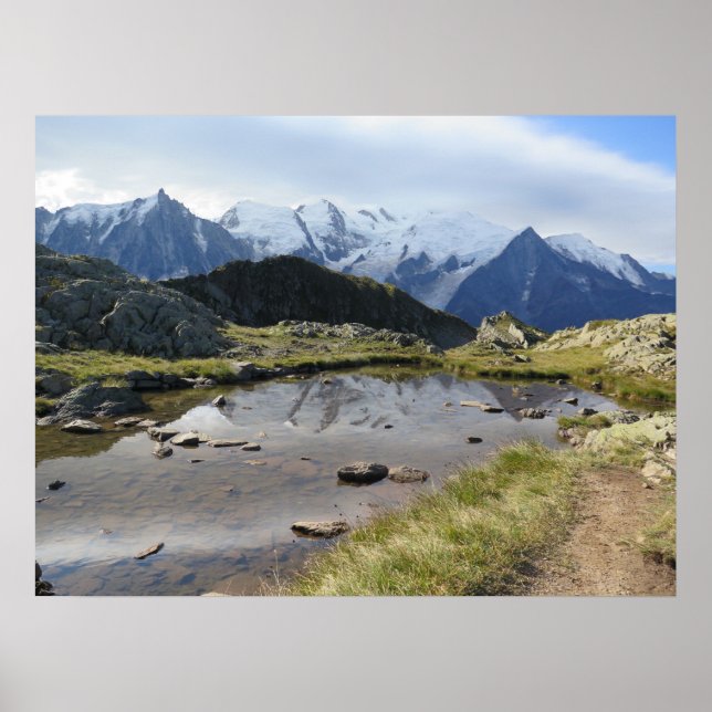 Mont Blanc Poster (Vorne)