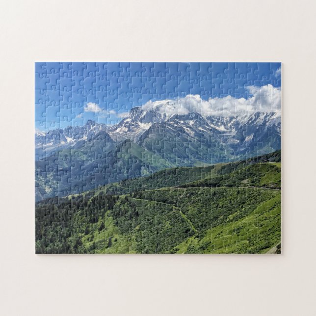 Mont Blanc Puzzle (Horizontal)