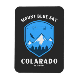 Mont Blue Sky montieren Evangelien Magnet