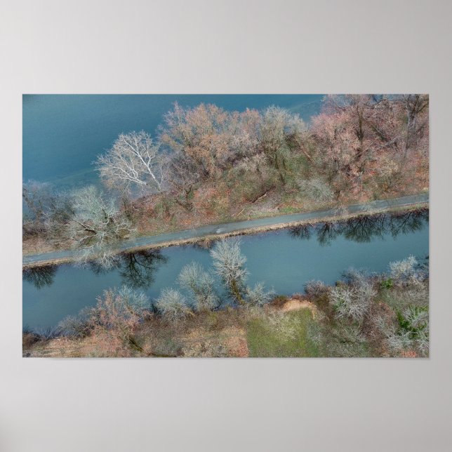 Mont Clare Schuylkill Canal PA Poster (Vorne)