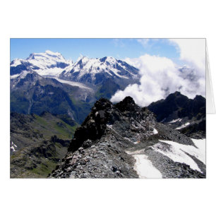 Mont Fort mit Bergkarte