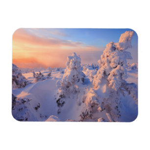 Mont Logan Sunrise Gaspesie Nationalpark Quebec Magnet