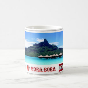 Mont Otemanu - Bora Bora - Französisch-Polynesien  Kaffeetasse