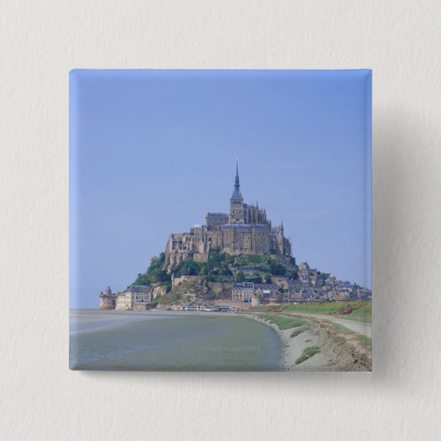 Mont Saint Michel Button (Vorderseite)