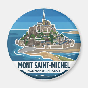 Mont Saint-Michel Frankreich Magnet