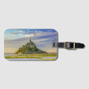 Mont-Saint-Michel, Frankreich - Mittelalterliche A Gepäckanhänger