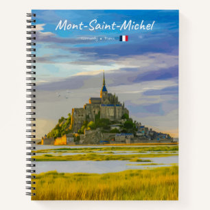 Mont-Saint-Michel, Frankreich - Mittelalterliche A Notizbuch