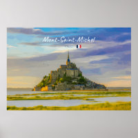 Mont-Saint-Michel, Frankreich - Mittelalterliche A