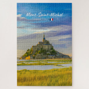 Mont-Saint-Michel, Frankreich - Mittelalterliche A Puzzle