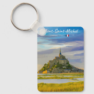 Mont-Saint-Michel, Frankreich - Mittelalterliche A Schlüsselanhänger