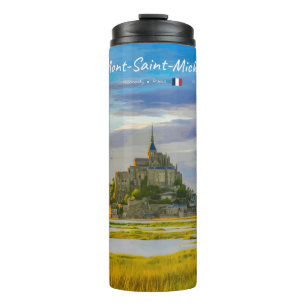 Mont-Saint-Michel, Frankreich - Mittelalterliche A Thermosbecher