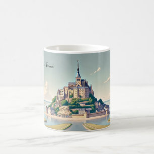 Mont Saint-Michel Frankreich Normandie Kaffeetasse