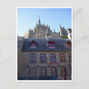 Mont Saint Michel, Frankreich Postkarte