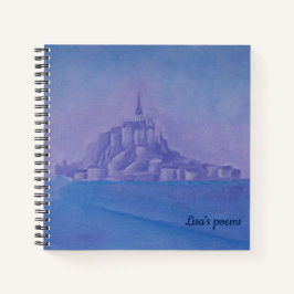 Mont Saint Michel - Normandie, Frankreich Notizbuch