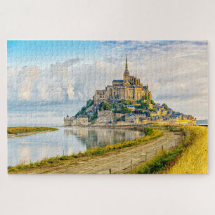Mont-Saint-Michel, Normandie, Frankreich Puzzle