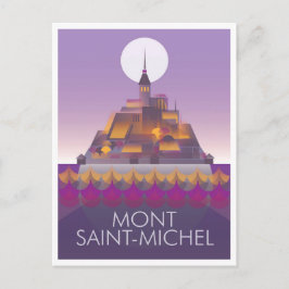 Mont Saint-Michel Postcard Postkarte