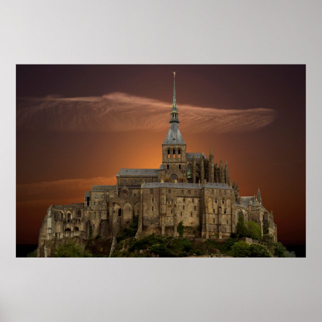 Mont-Saint-Michel Poster (Vorne)
