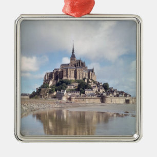 Mont Saint-Michel Silbernes Ornament
