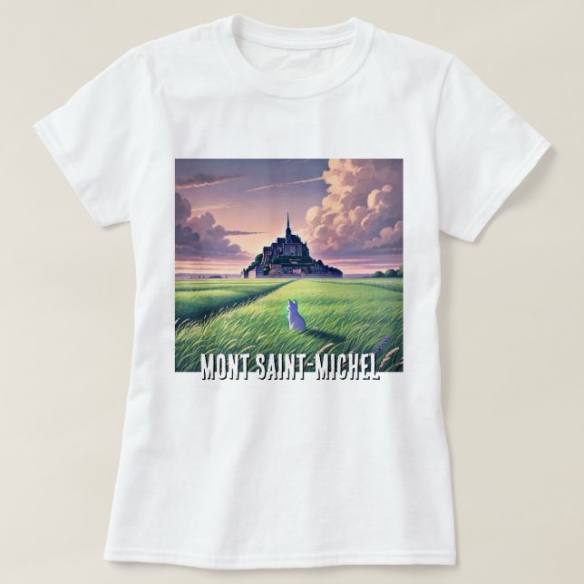 Mont Saint-Michel T - Shirt (Design vorne)