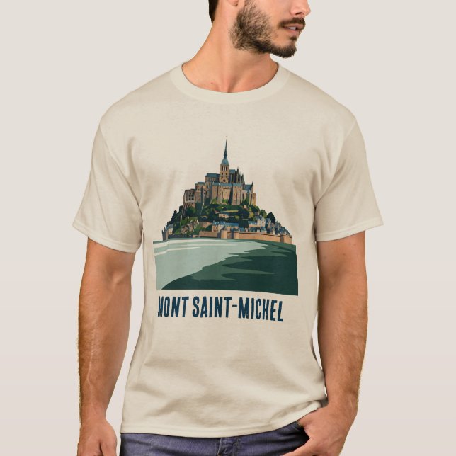 Mont Saint-Michel T - Shirt (Vorderseite)