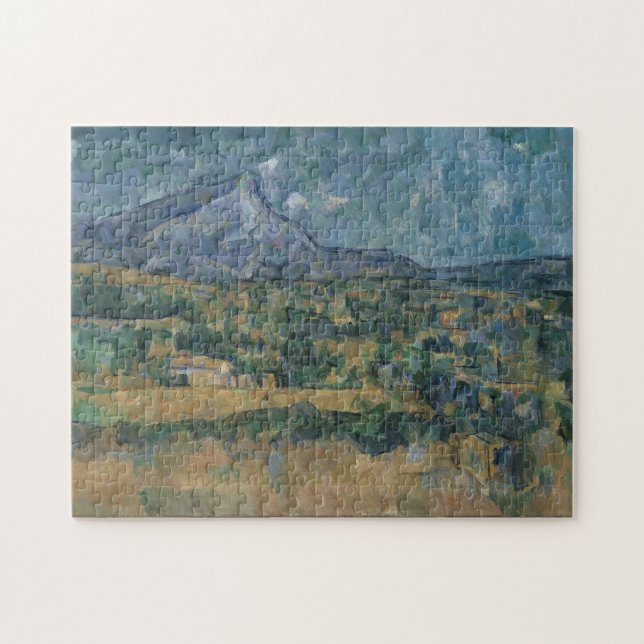 Mont Sainte-Victoire ca. 1902-6 Paul Cézanne Puzzle (Horizontal)