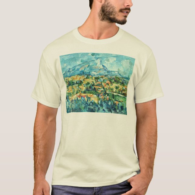 Mont Sainte-Victoire durch Paul Cézanne (beste T-Shirt (Vorderseite)