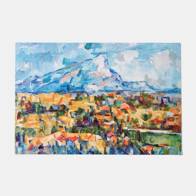 Mont Sainte-Victoire, Paul Cezanne Fußmatte (Vorderseite)