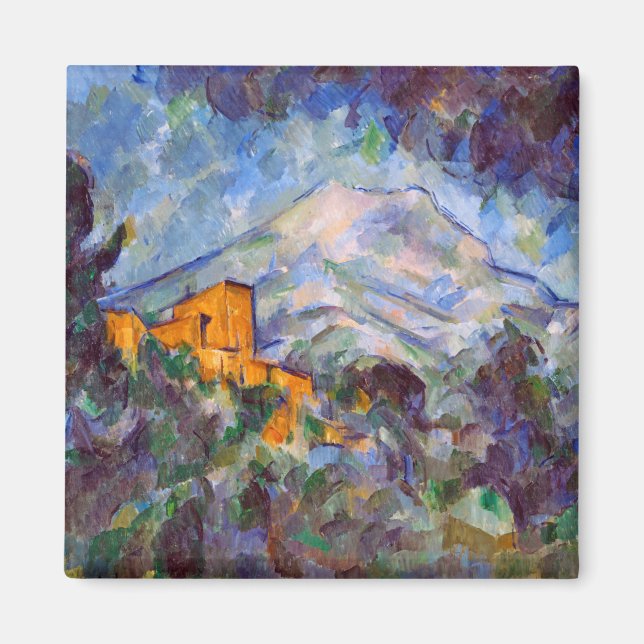 Mont Sainte-Victoire, Paul Cezanne Magnet (Vorne)