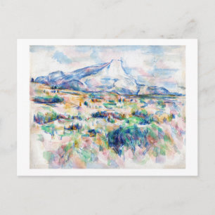 Mont Sainte-Victoire, Paul Cezanne Postkarte