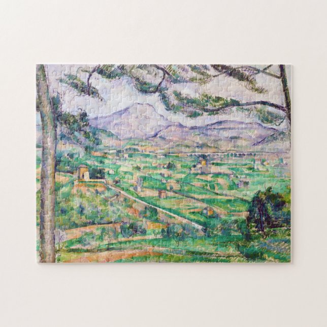 Mont Sainte-Victoire, Paul Cezanne Puzzle (Horizontal)