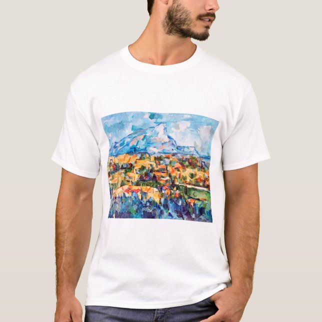 Mont Sainte-Victoire, Paul Cezanne T-Shirt (Vorderseite)