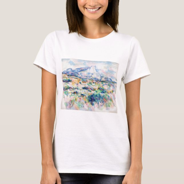 Mont Sainte-Victoire, Paul Cezanne T-Shirt (Vorderseite)