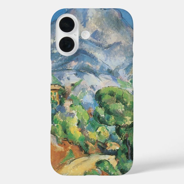 Mont Sainte Victoire über Tholonet, Paul Cezanne Case-Mate iPhone Hülle (Rückseite)