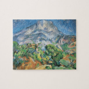 Mont Sainte Victoire über Tholonet, Paul Cezanne Puzzle