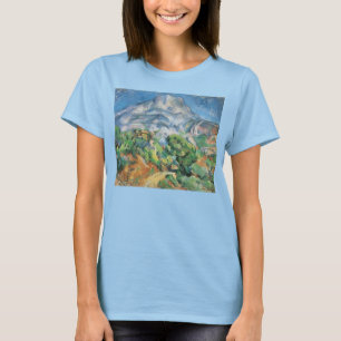 Mont Sainte Victoire über Tholonet, Paul Cezanne T-Shirt