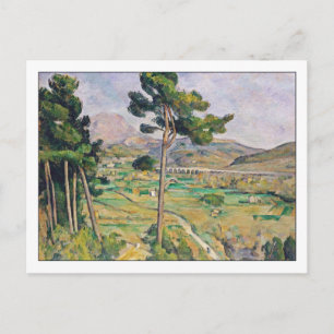 Mont Sainte-Victoire von Cezanne Postkarte