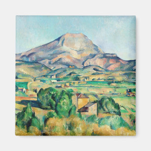 Mont Sainte-Victoire von Paul Cézanne Magnet