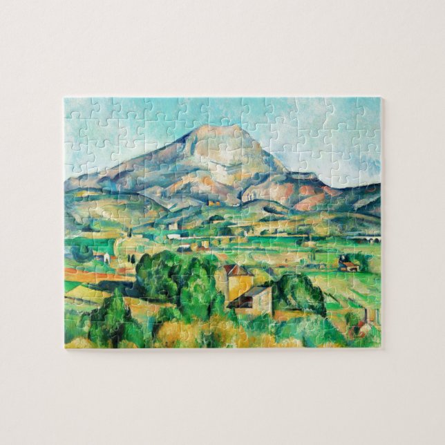 Mont Sainte-Victoire von Paul Cezanne Puzzle (Horizontal)