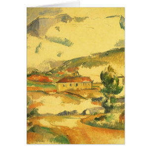 Mont Sainte Victoire von Paul Cezanne, Vintag Art