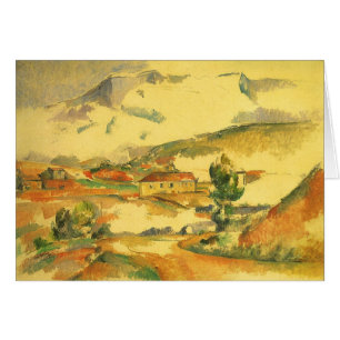 Mont Sainte Victoire von Paul Cezanne, Vintag Art