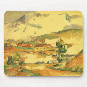 Mont Sainte Victoire von Paul Cezanne, Vintage Art Mousepad