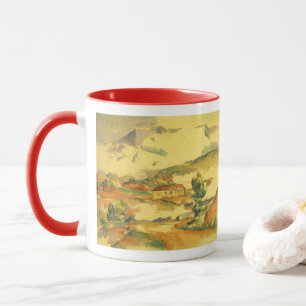 Mont Sainte Victoire von Paul Cezanne, Vintage-Kun Tasse