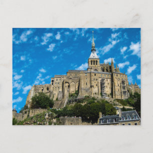 Mont St Michel, Frankreich - Postcard Postkarte
