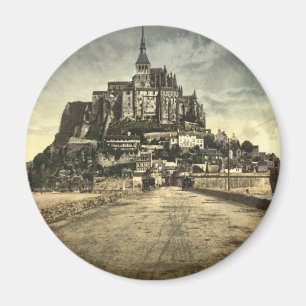 Mont St Michel I, Normandie, Frankreich Magnet