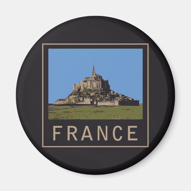 Mont St. Michel Magnet (Vorne)